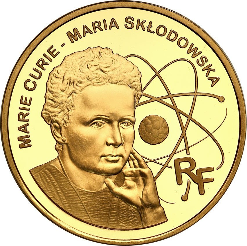 Francja. 20 Euro 2006 Maria Curie-Skłodowska